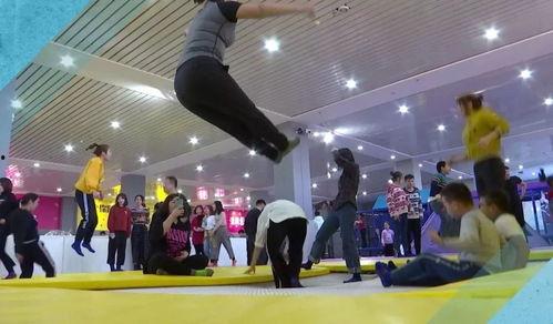 平泉网红蹦床,空中狂欢，释放活力新体验