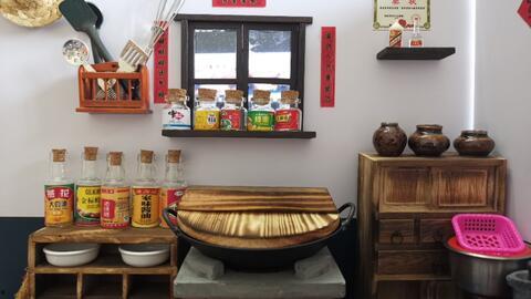 网红厨房迷你玩具,网红厨房的趣味缩影