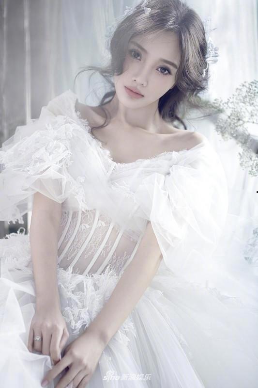 李小璐明星婚纱,璀璨时光，浪漫绽放