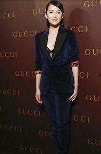 女明星西装照片,女明星西装造型风采独领风骚
